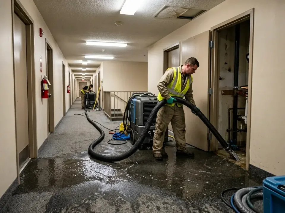 multi-unit-apartment-hallway-f-005 — frequently asked questions, Emergency Burst Pipe Water Extraction & Removal in Orland,…